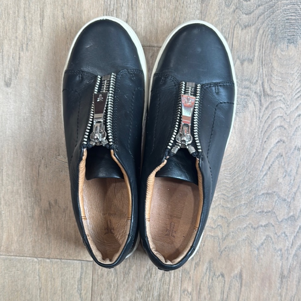 Women’s Frye Lena Zipper Sneakers Size 5.5 - Picture 3 of 7